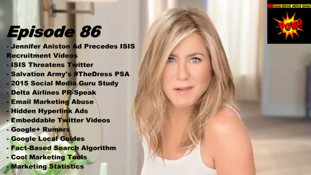 Jennifer Aniston Ads Appear Before ISIS Recruitment Videos