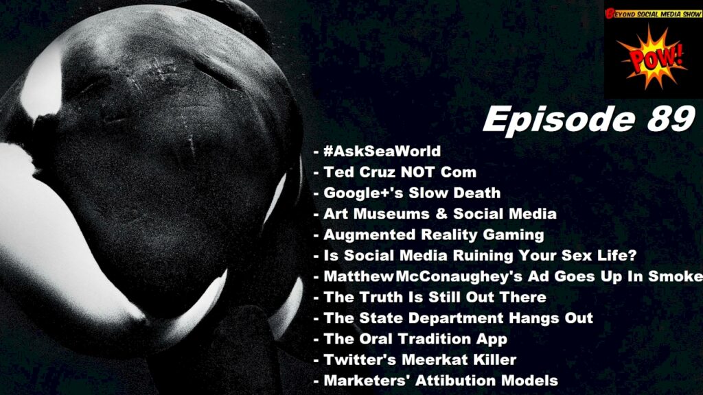 Beyond Social Media Show 89 - Ask SeaWorld