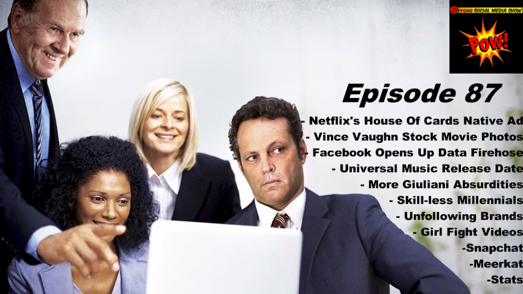 BSMediaShow 87 - Vince Vaughn- Stock Photography Unfinished Business