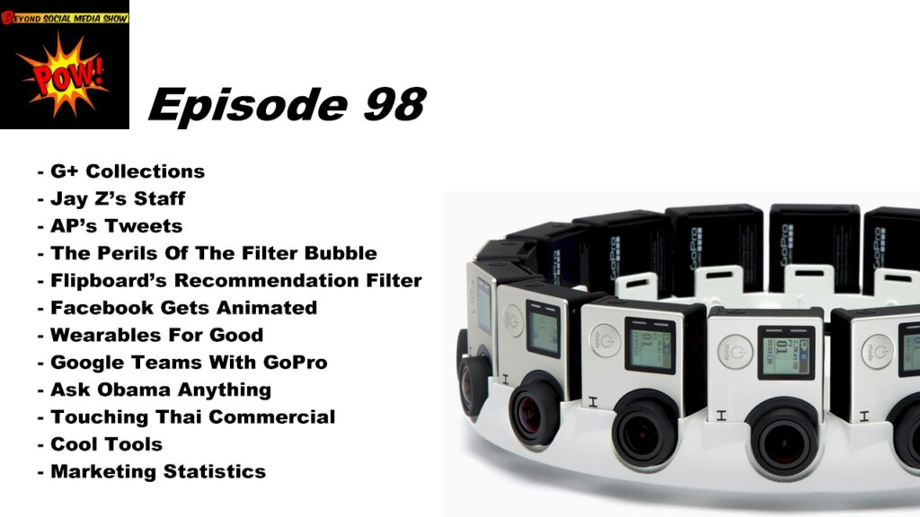 Beyond Social Media Show - Google Teams With GoPro - Episode 98