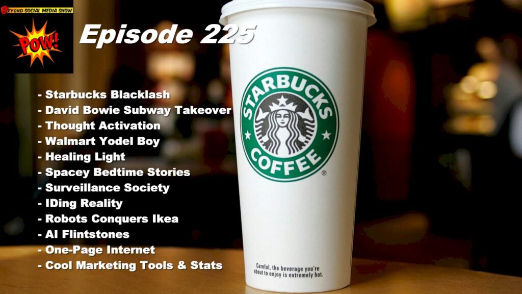 Beyond Social Media - Starbucks Backlash - Episode 225