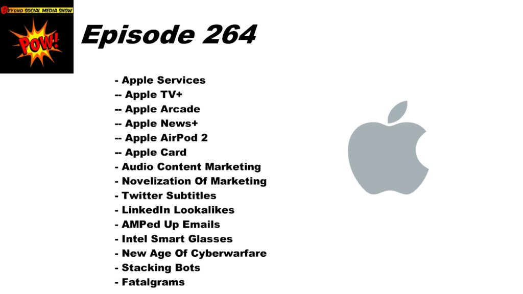 Beyond Social Media - Apple Services - Episode 264