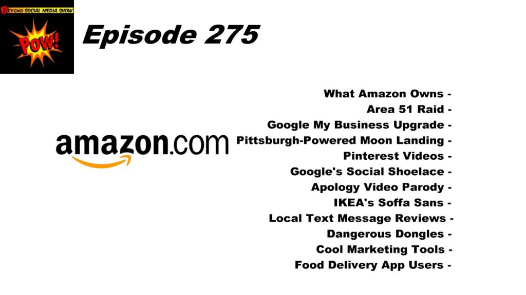 Beyond Social Media - What Amazon Owns - Episode 275