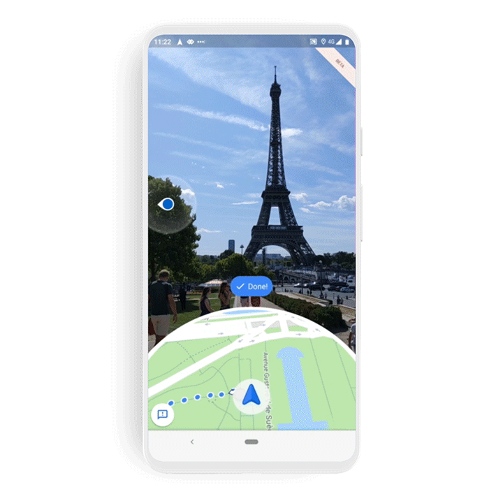 Google Maps now include augmented reality for walking instructions