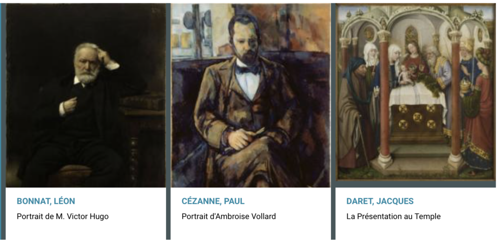 Public Domain Collections from Paris Museums
