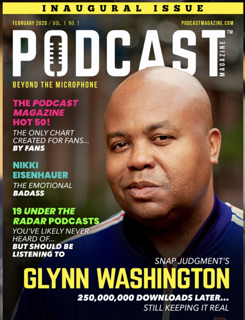 Podcast Magazine inaugural issue
