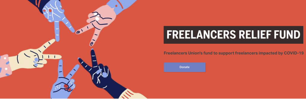 Freelancers Union has created Freelancers Relief Fund
