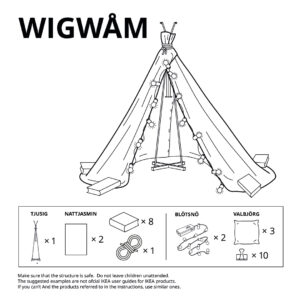 Illustration: IKEA Wigwam