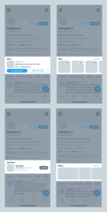 Mockup: New Twitter Business Profile Customizations