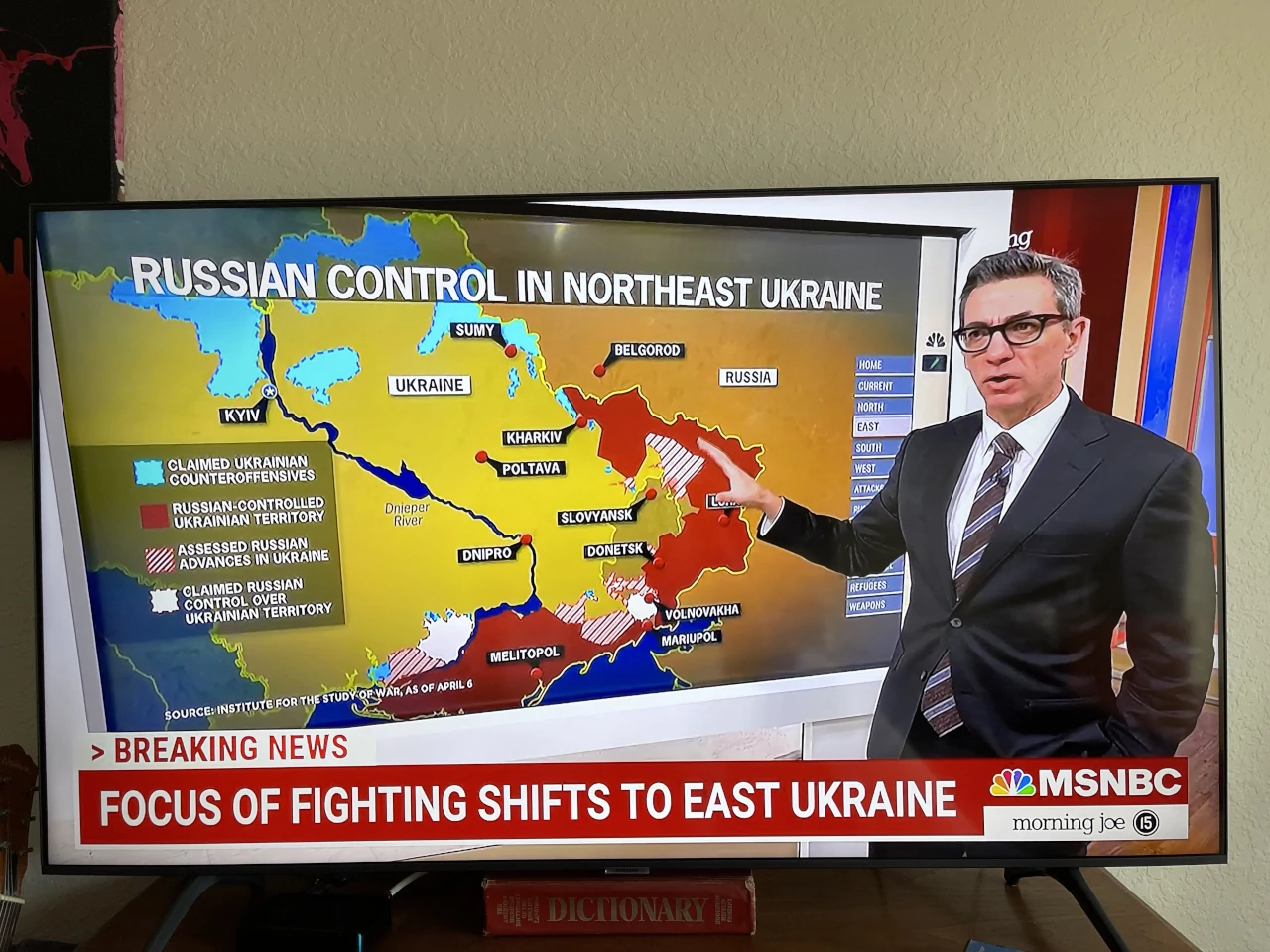 MSNBC's Clint Watts uses confusing Ukraine map