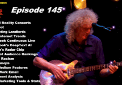 Beyond Social Media - Brian May Virtual Reality Concerts - Episode 145